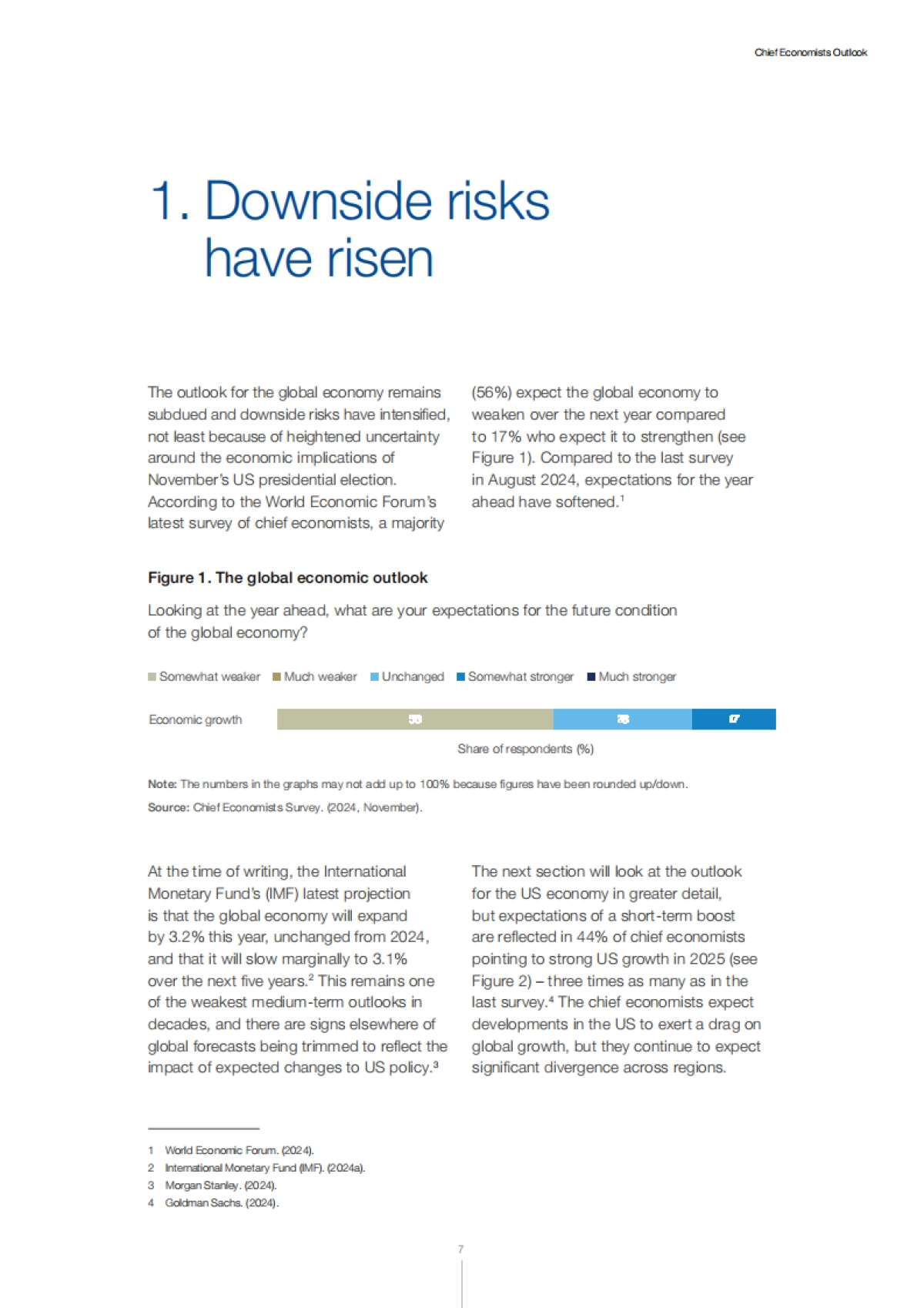 世界经济论坛-首席经济学家展望：2025年1月（英）-2025-36页_第8页