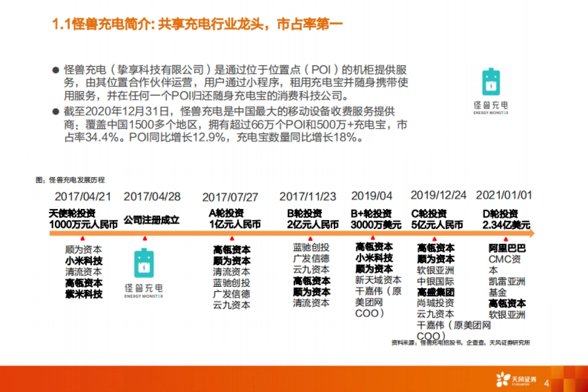 【天风证券】共享充电宝龙头，需求刚性带来利润弹性_第4页
