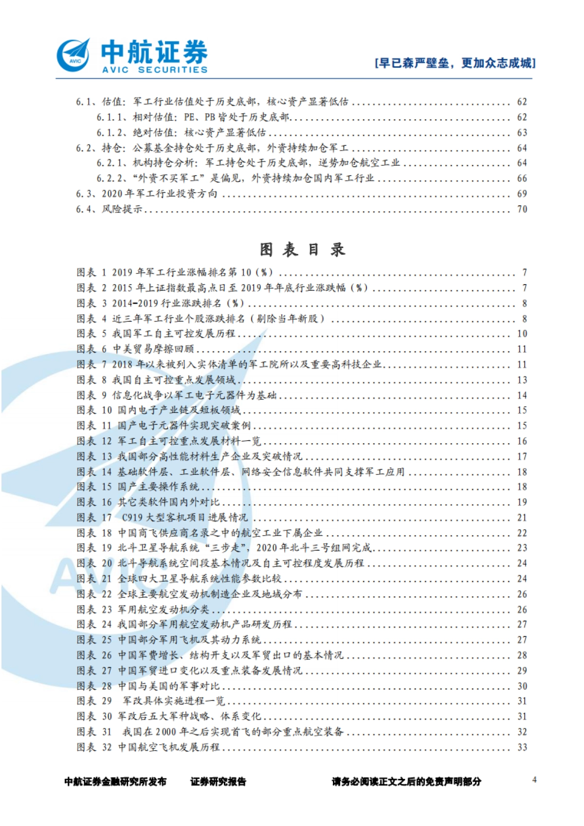 2020年军工行业策略：早已森严壁垒，更加众志成城_第4页