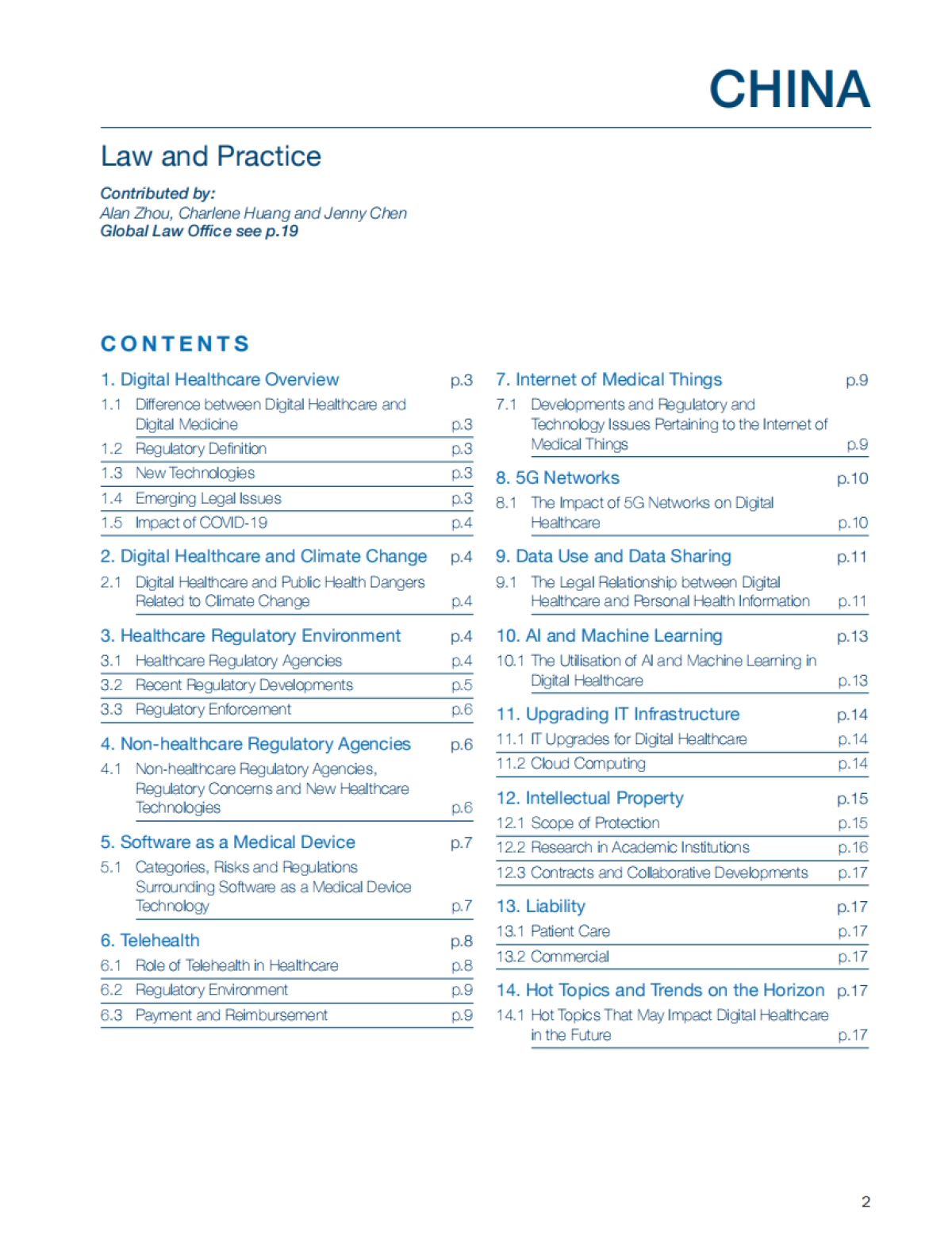 2021-数字健康2021之中国篇（英）-环球律师事务所-20页_第2页