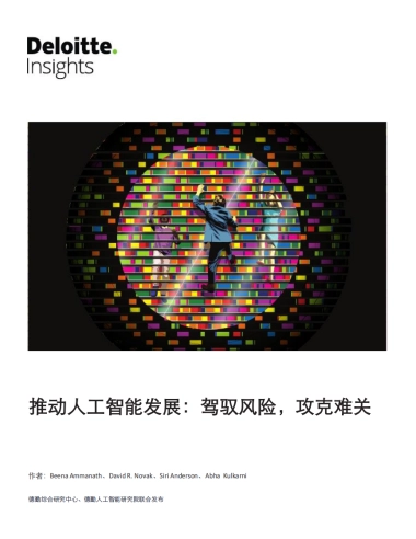 2021推动人工智能发展：驾驭风险，攻克难关-德勤-16页