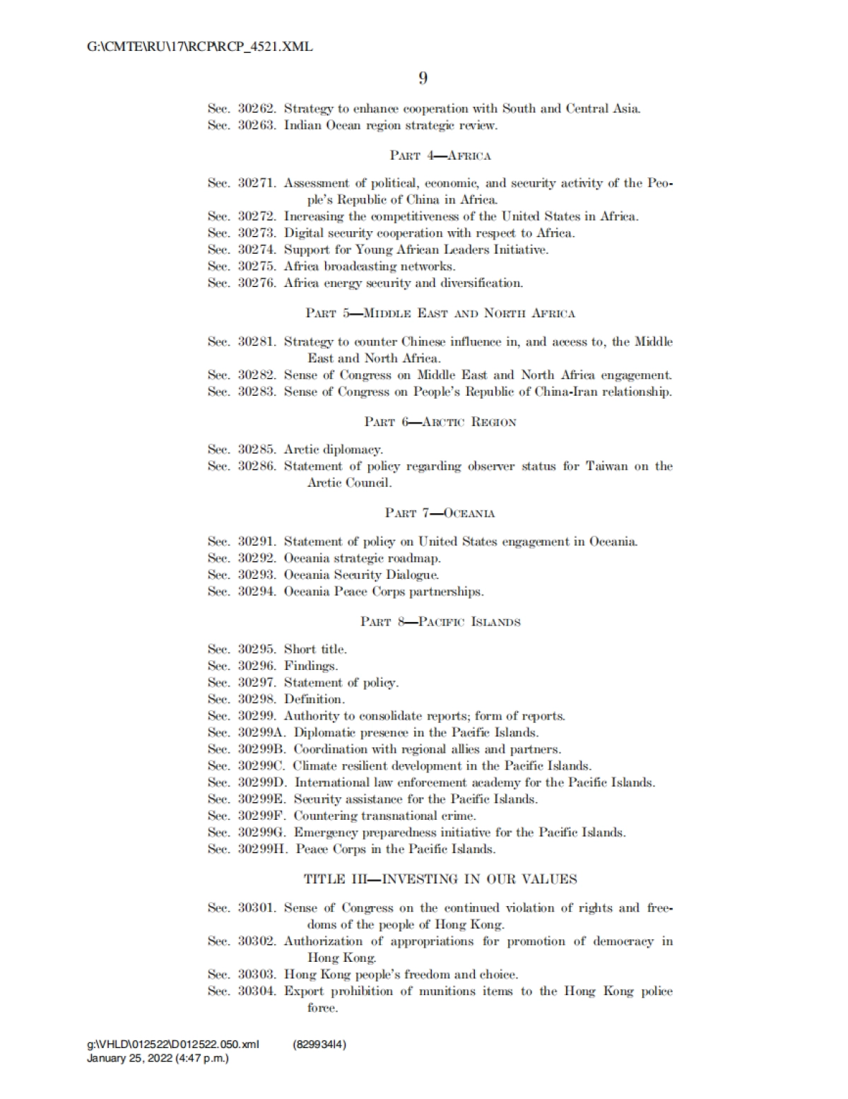 2022年美国竞争法：确保美国领导地位（英）-众议院_第9页