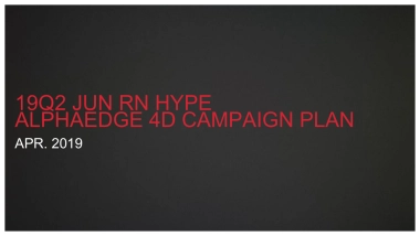 ADIDAS RN HYPE ALPHAEDGE 4D Campaign Plan_EDELMAN