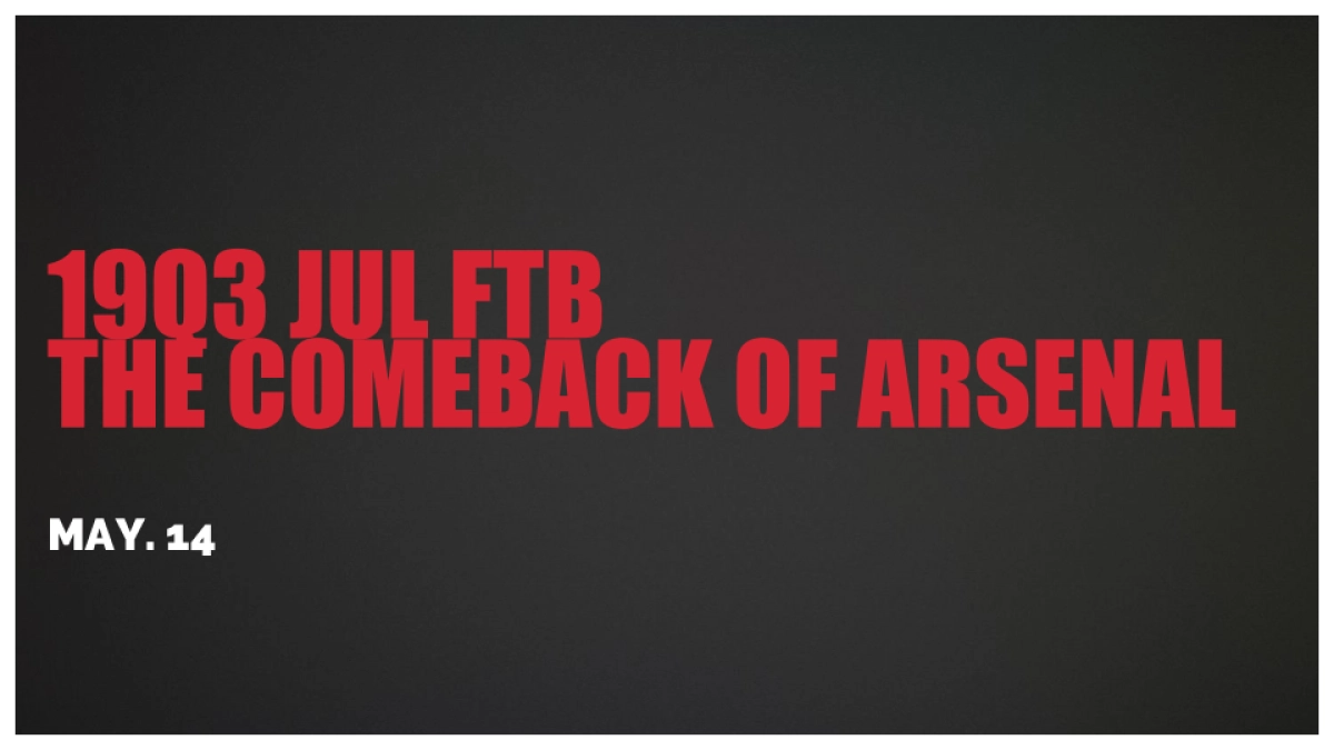 ADIDAS SS19Q3 ARSENAL RETURN IMC PLAN_第1页