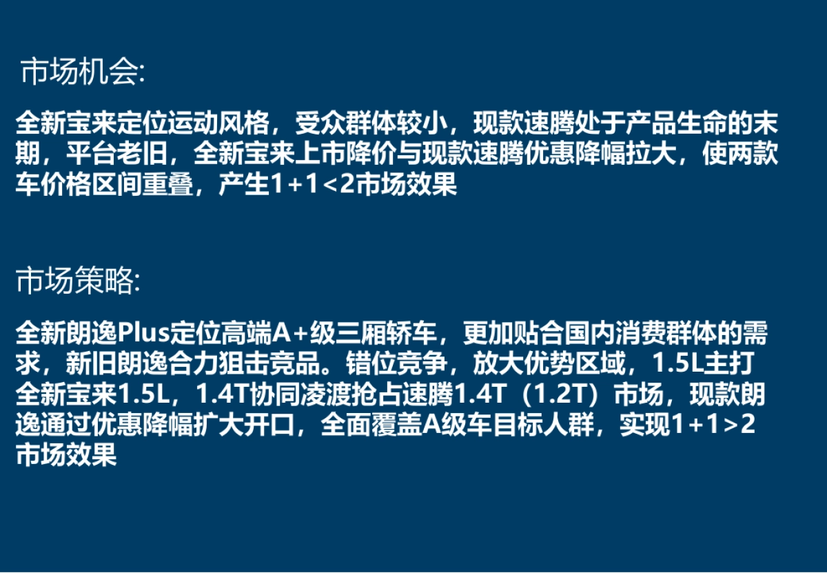 All New Lavida plus 华北区域价格策略_第9页