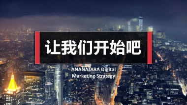 Anantara豪华度假酒店 Digital Strategy