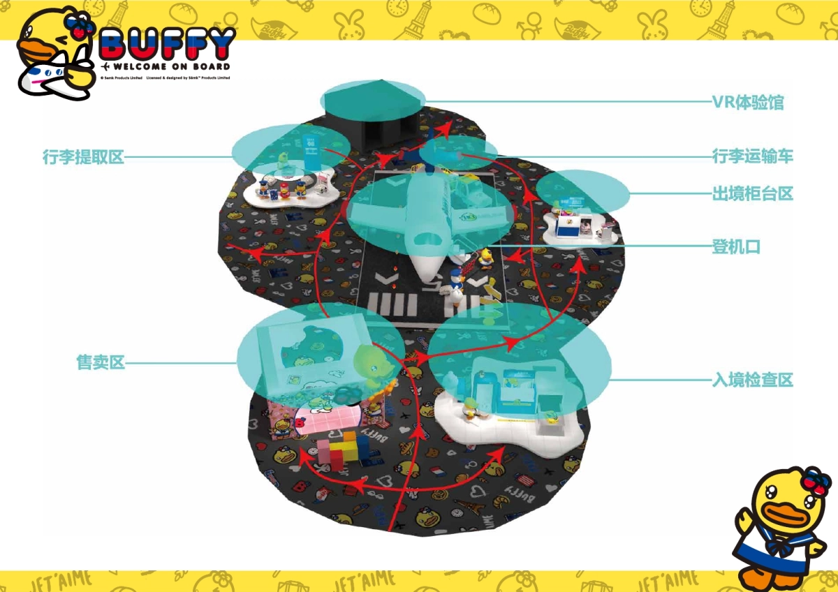 B.Duck- Buffy小黄鸭妹妹机场游巡展_第5页