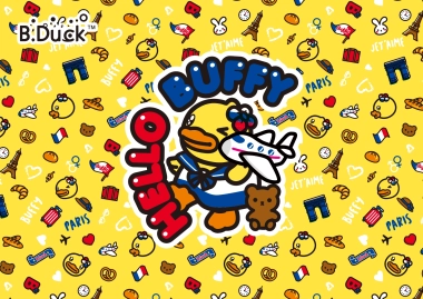 B.Duck- Buffy小黄鸭妹妹机场游巡展