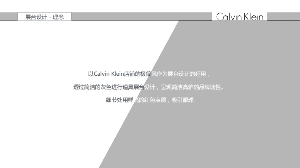 CALVIN KLEIN路演方案_第4页