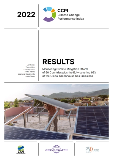 CAN：2022年气候变化绩效指数