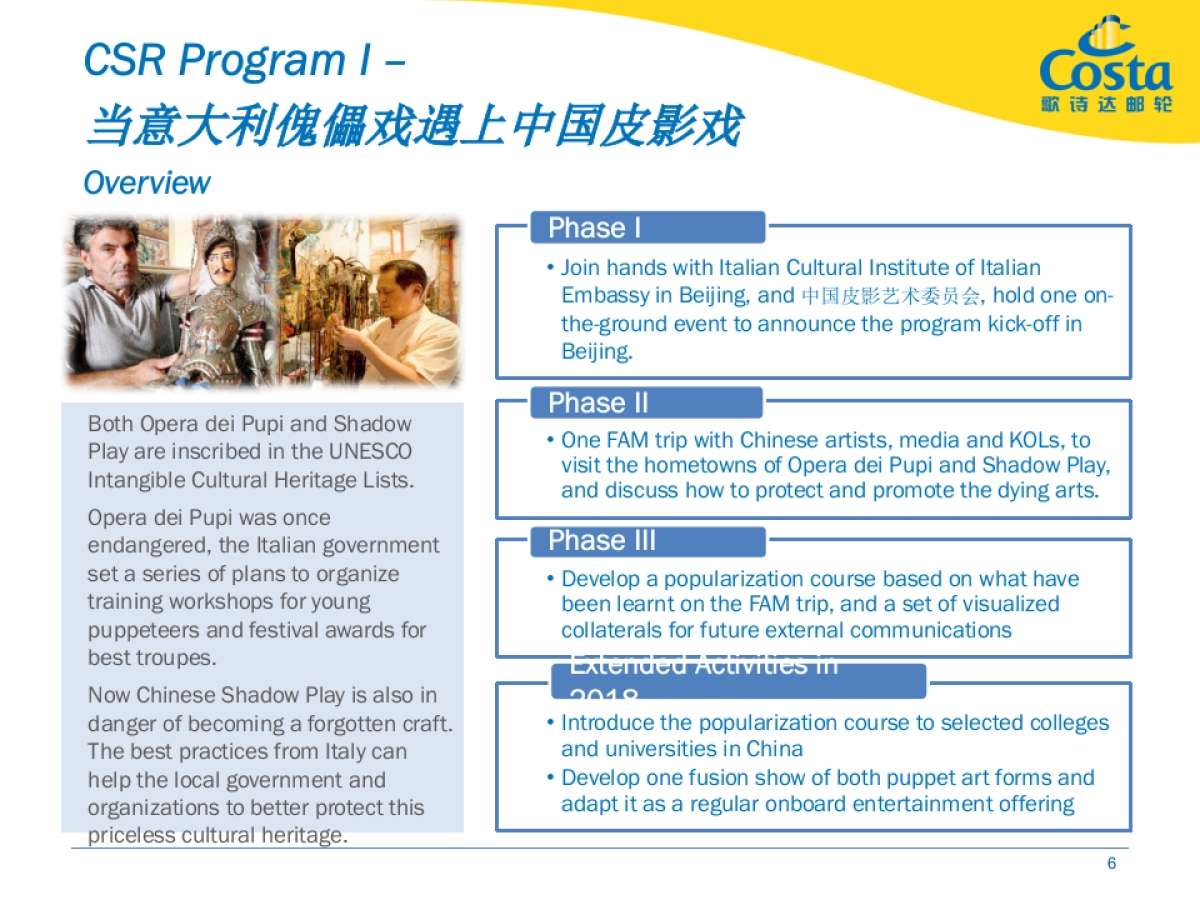 Costa Cruises  Communications Plan _第7页