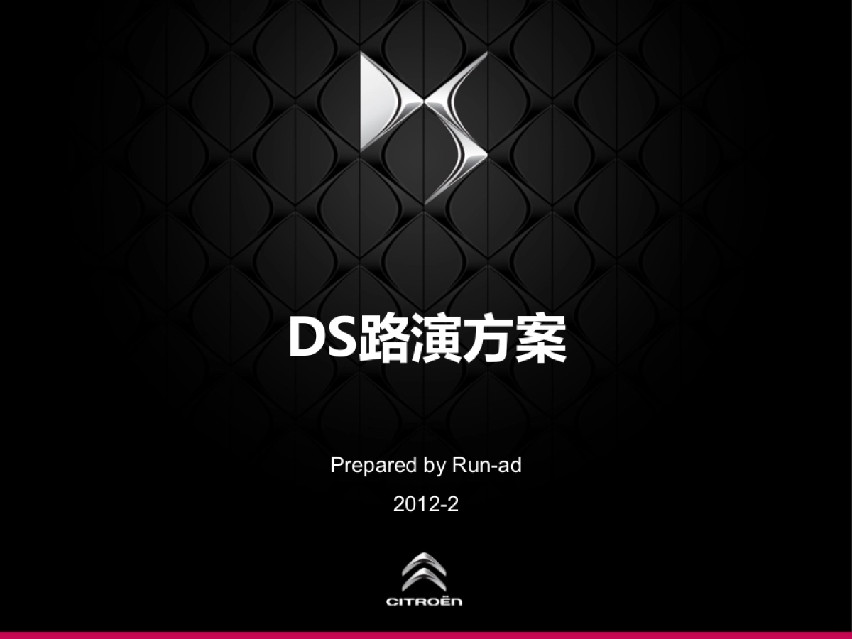 DS预售路演方案_第1页