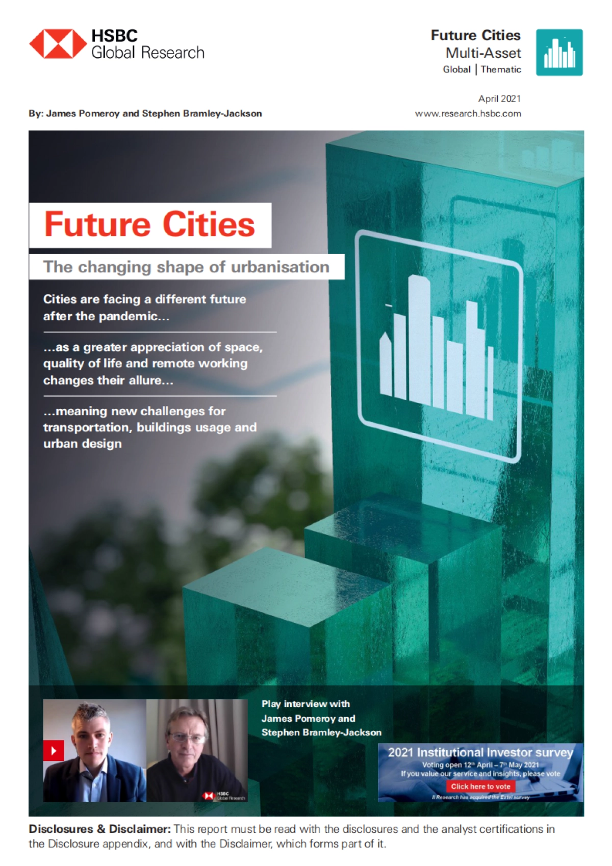 HSBC-全球投资策略之未来城市：城市化形态的变化_第1页