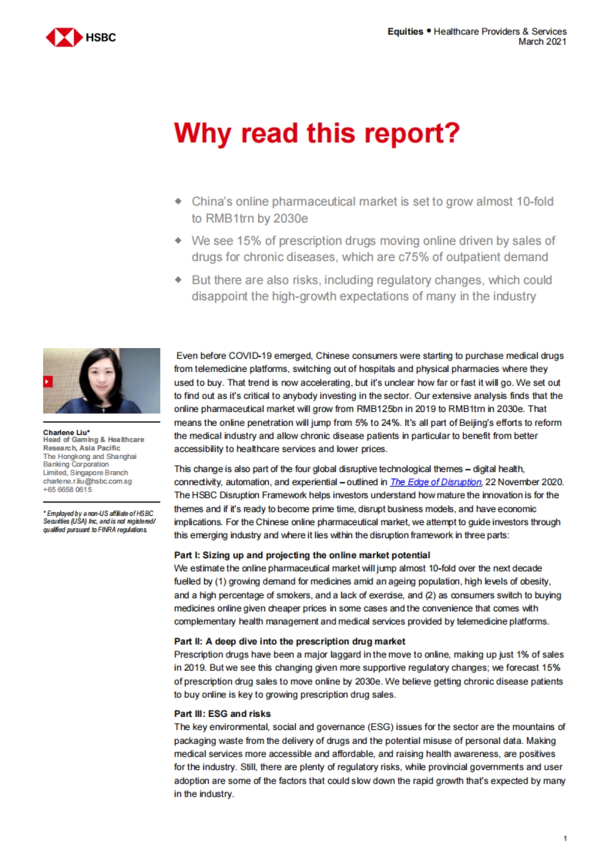 HSBC-中国远程医疗：到2030年，市场规模将达到1万亿元人民币_第2页