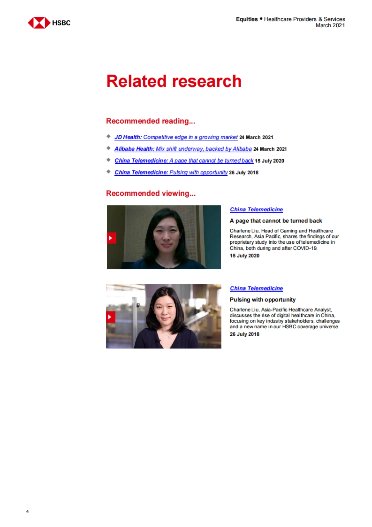 HSBC-中国远程医疗：到2030年，市场规模将达到1万亿元人民币_第5页