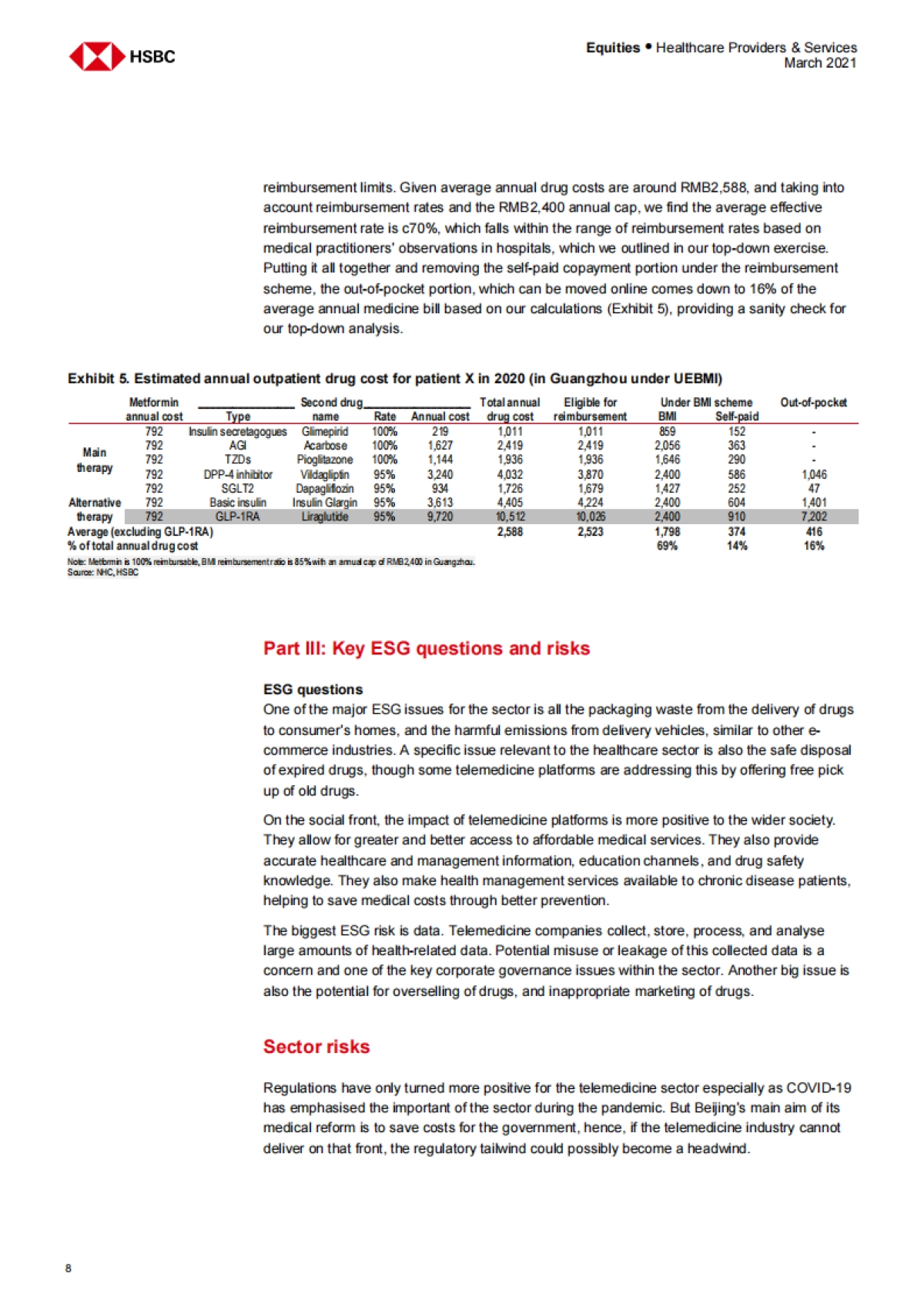 HSBC-中国远程医疗：到2030年，市场规模将达到1万亿元人民币_第9页