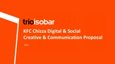 KFC Chizza Launch Campaign_3rd Round