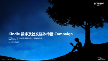 Kindle Digital & Social Campaign roposalRevision