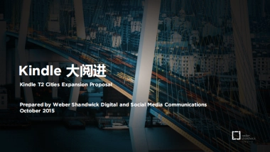 Kindle Tier Cities roposalRound