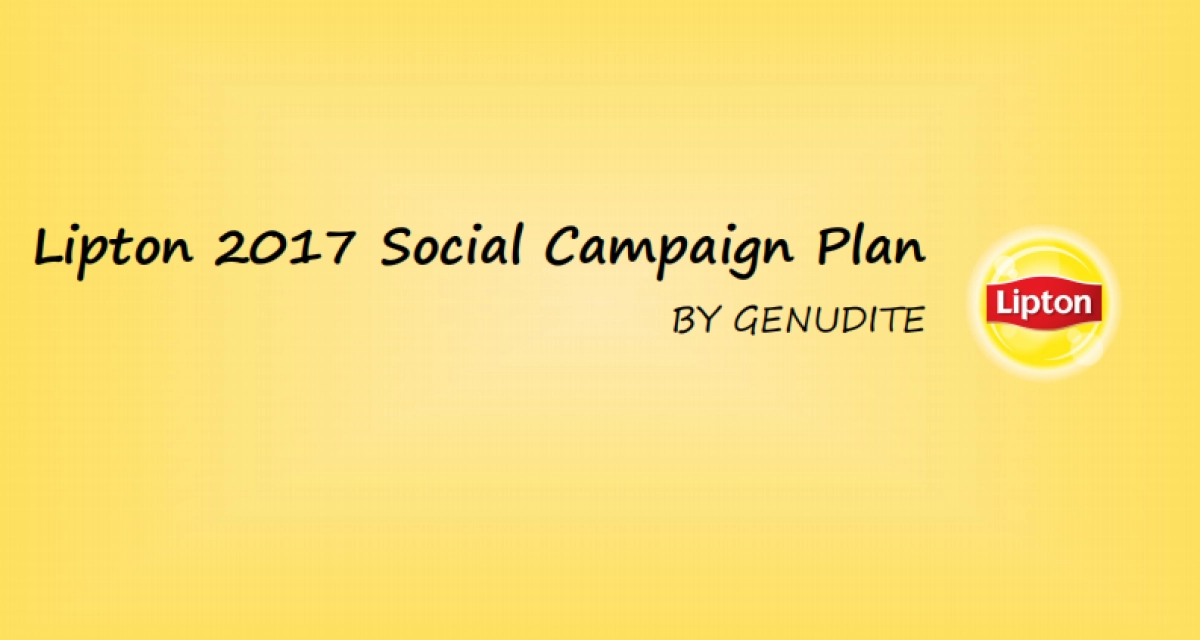 Lipton Social Campaign Plan_第1页