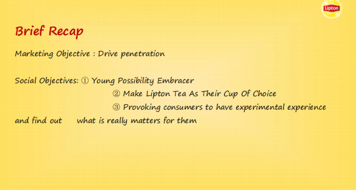 Lipton Social Campaign Plan_第2页