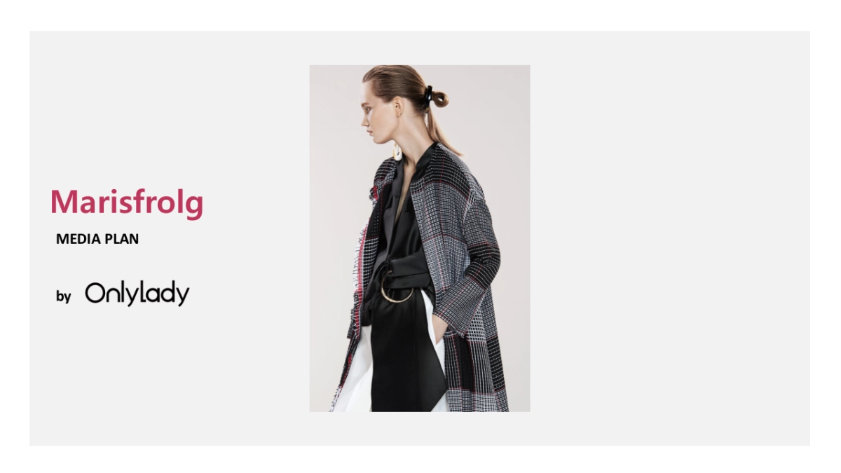 Marisfrolg X Onlylady MEDIA PLAN_第1页
