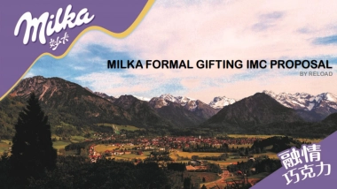 Milka formal gifting IMC proposalby Relaod