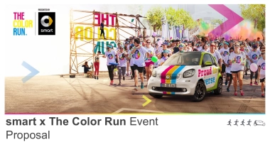 smart x color run event proposal