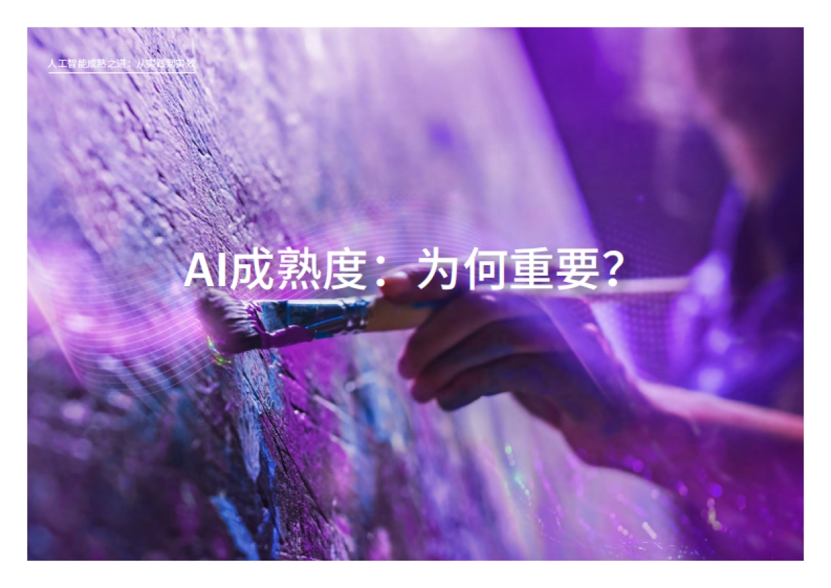 埃森哲：人工智能成熟之道：从实践到实效_第4页