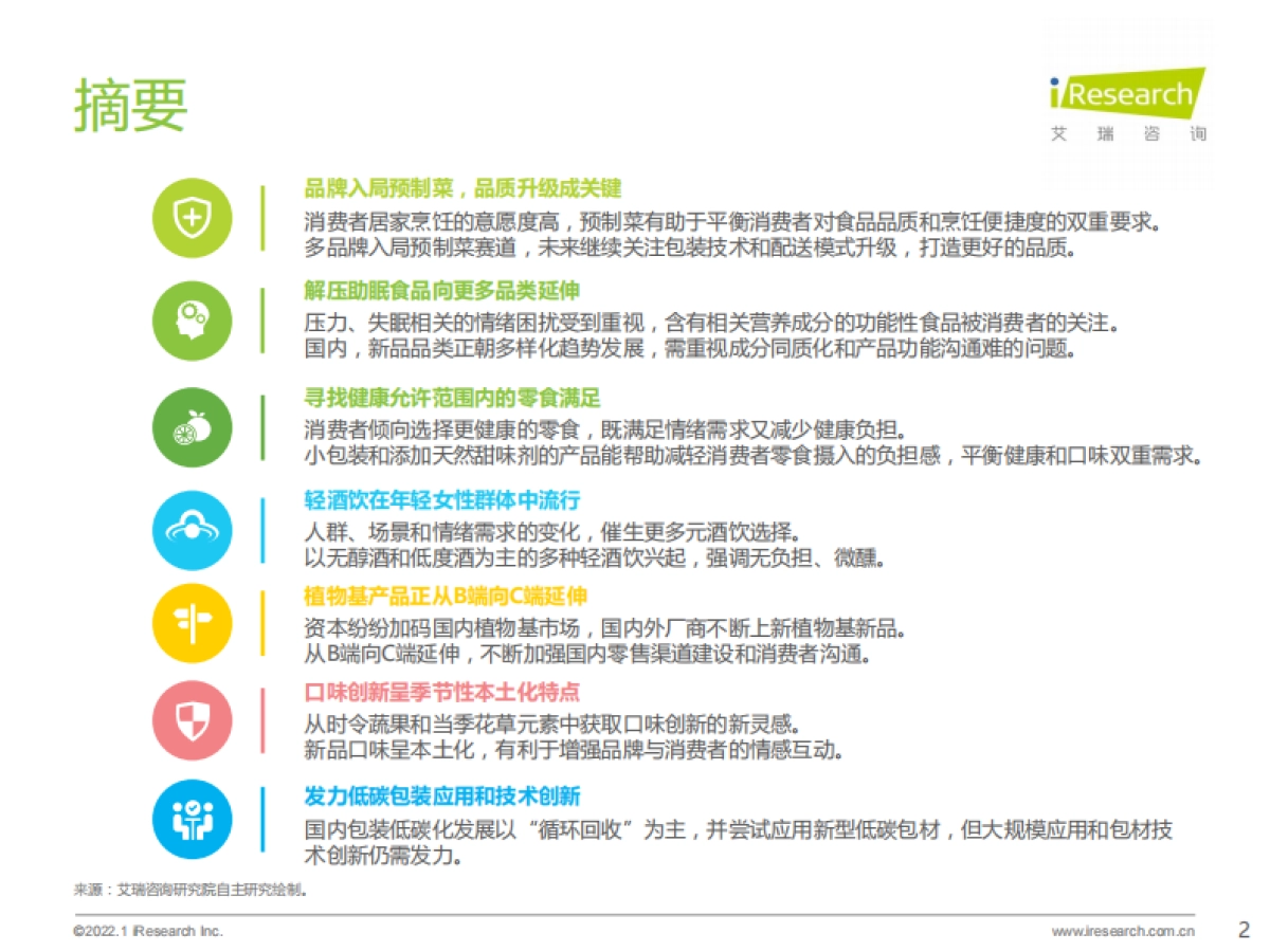 艾瑞观潮:食品饮料行业七大风向-艾瑞咨询-29页_第2页