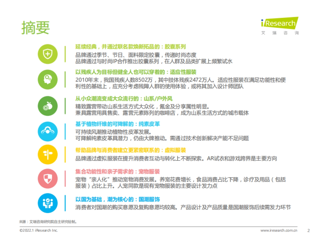 艾瑞咨询：艾瑞观潮：服装行业七大风向_第2页