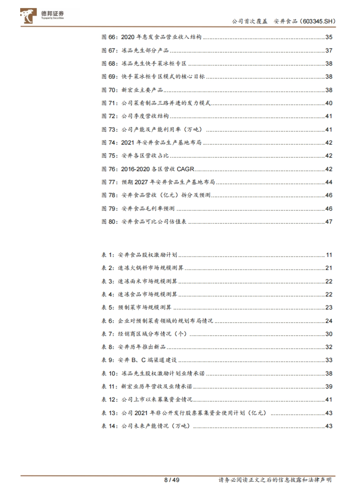 安井食品：速冻食安，管理井然，渠道品类并拓-德邦证券-49页_第8页