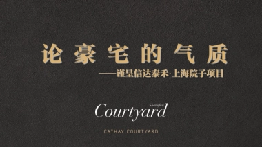 白羊泰禾上海院子提报