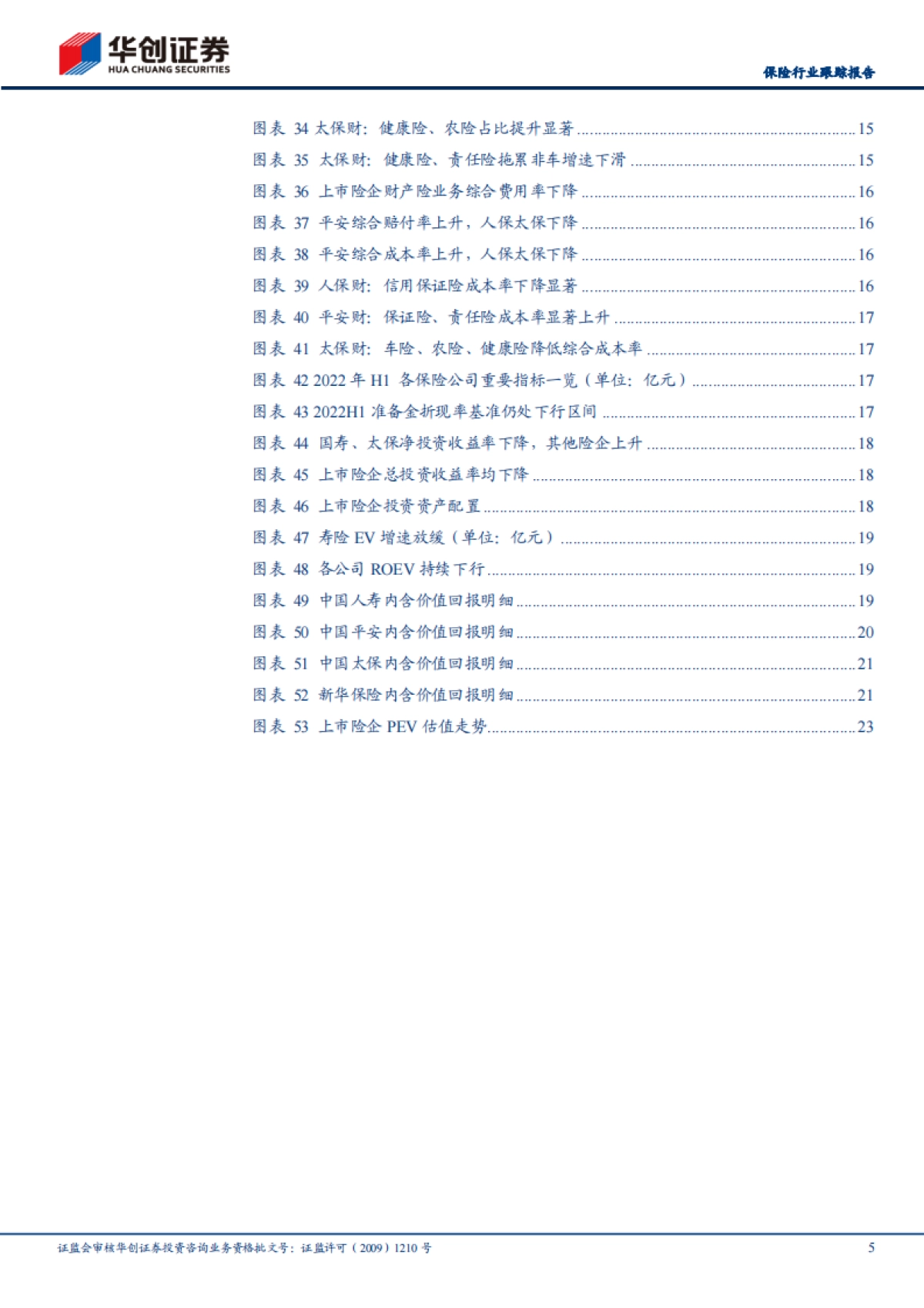 保险-行业2022年中报综述：寿险转型或现曙光，产险好于预期_第5页