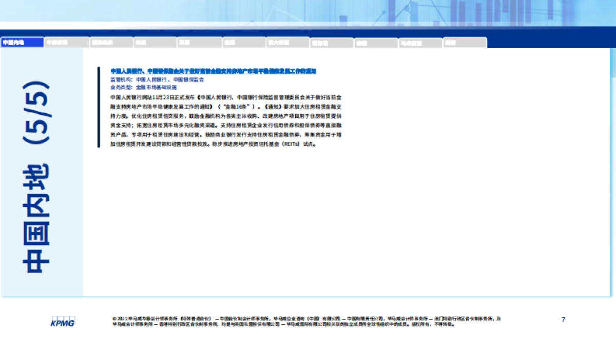 毕马威：2022年11月全球金融监管动态月刊_第7页