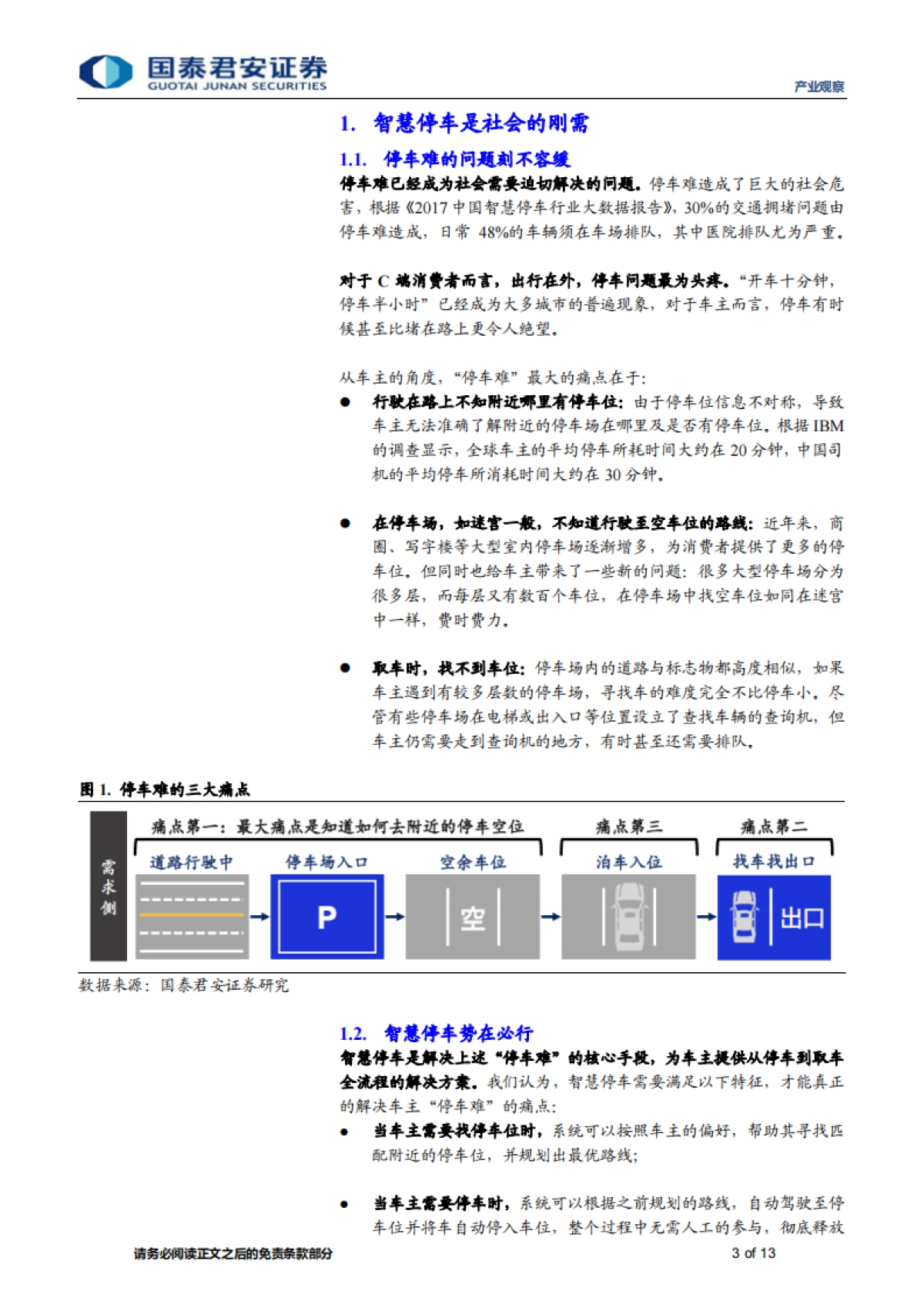产业观察52期：停车场高精地图，智慧停车的刚需-国泰君安-13页_第3页