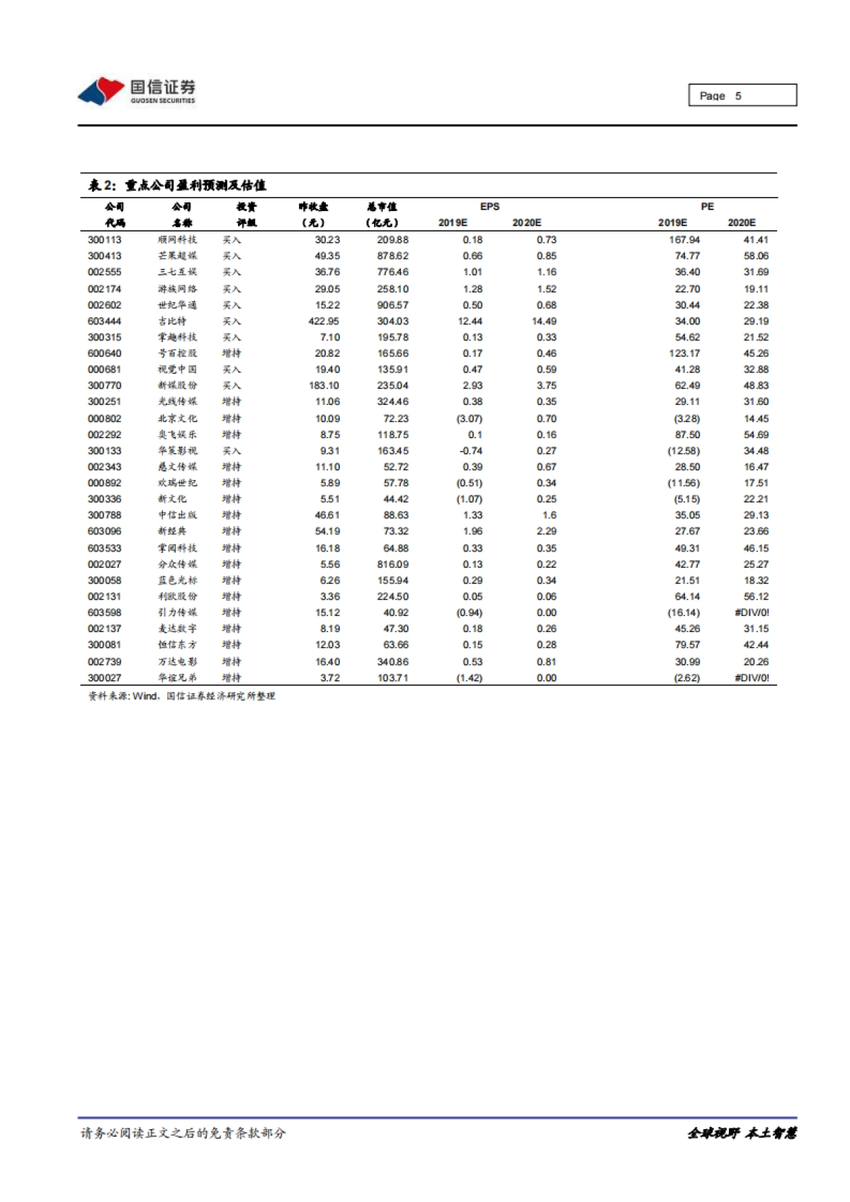 传媒行业再融资新政影响点评：从现金流看传媒，融资能力与成长性息息相关_第5页
