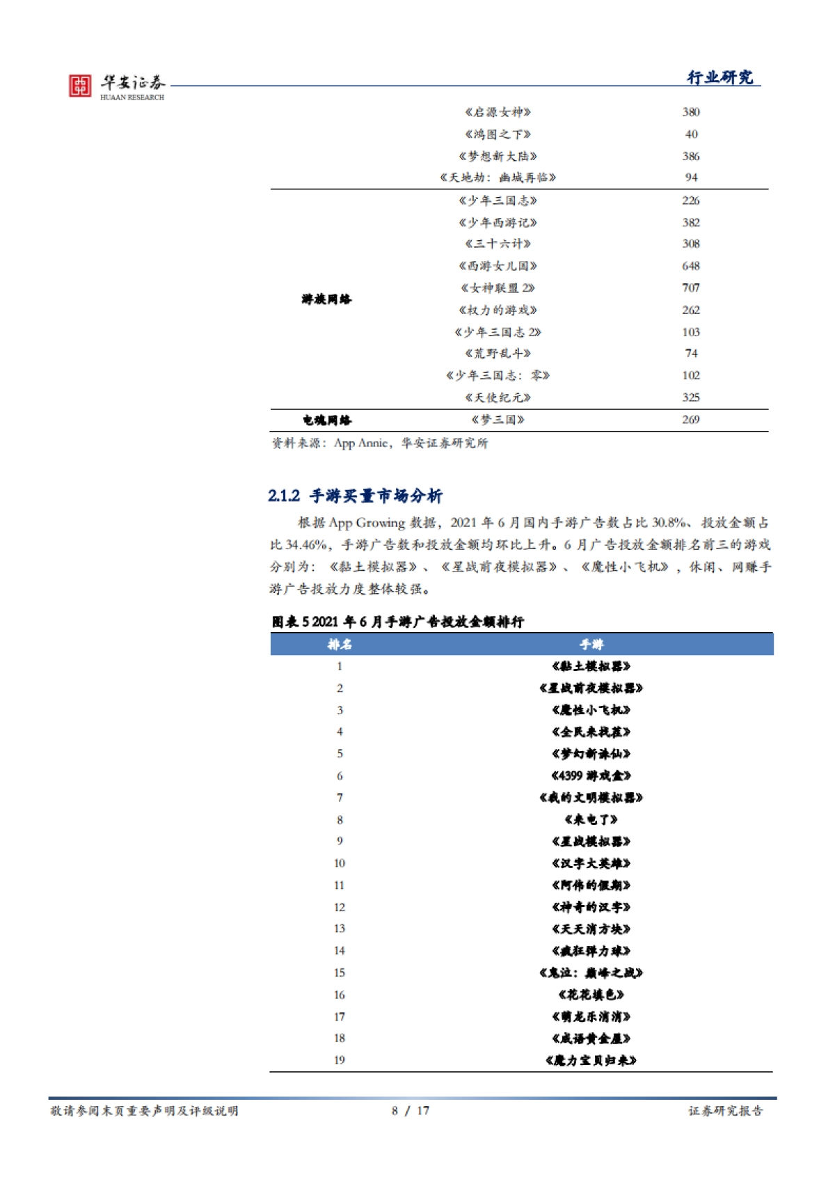 传媒行业周报：从Chinajoy看游戏行业：年轻用户、垂直渠道、元宇宙_第8页