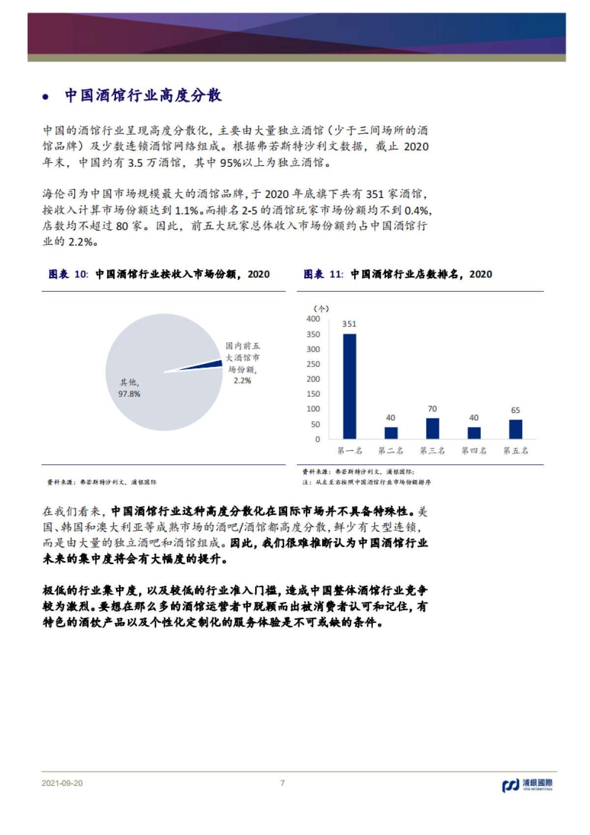 从海伦司看中国小酒馆行业：消费分级带来巨大下沉空间-浦银国际_第7页