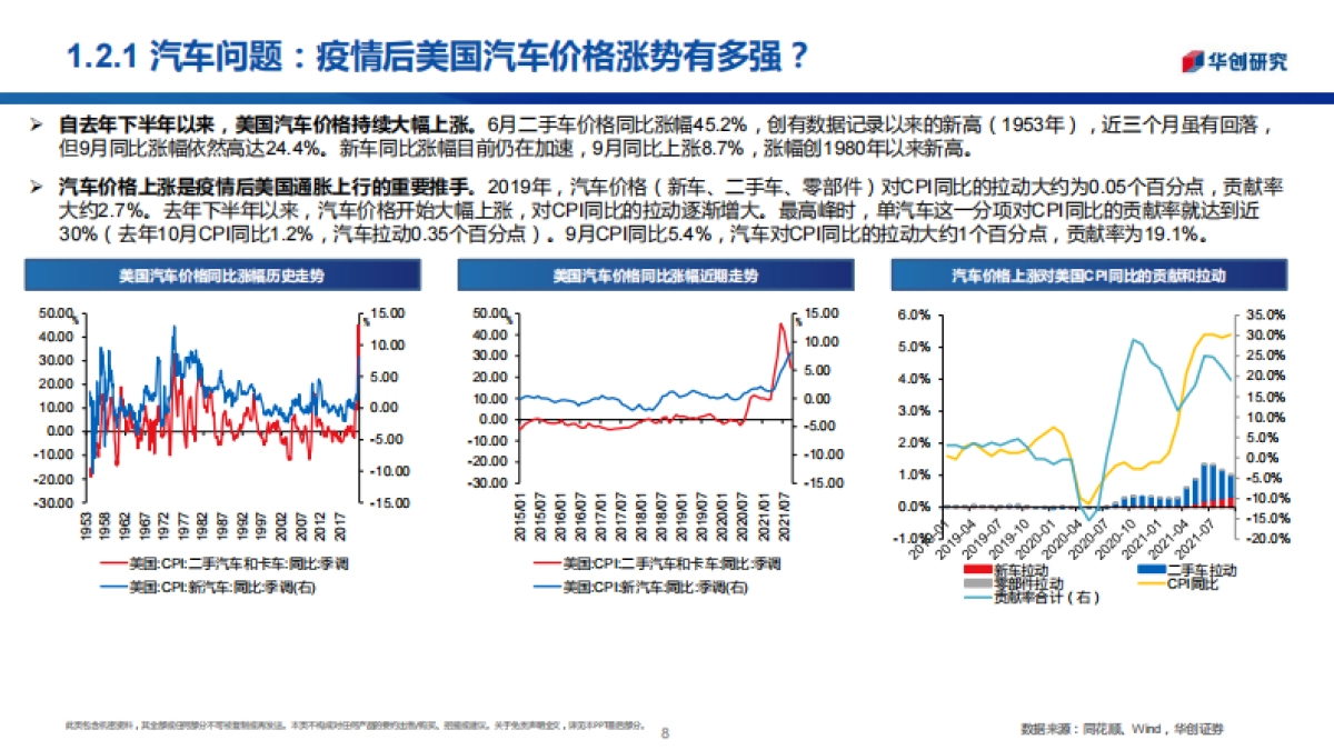 从突出矛盾看全球通胀演变：擒贼先擒王-华创证券_第8页