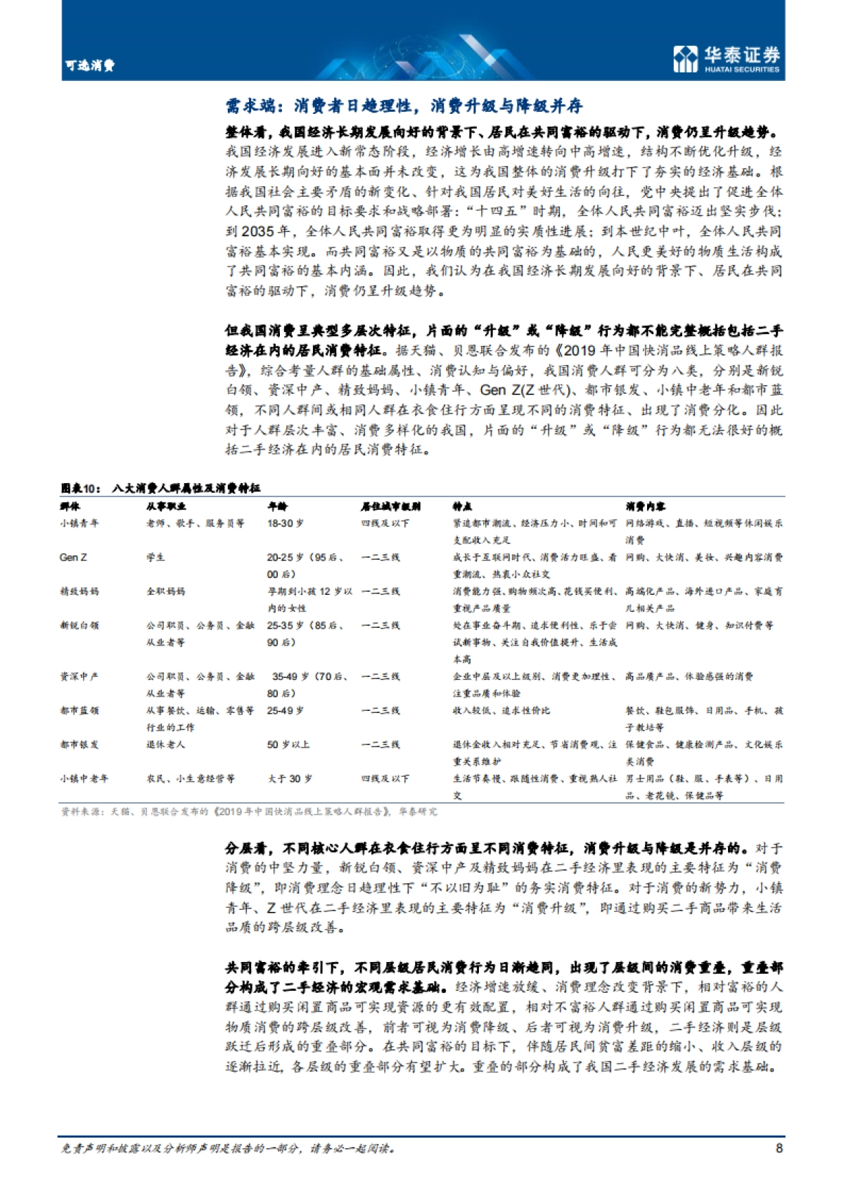 存量经济时代,循环消费享共同富裕-华泰证券-44页_第8页