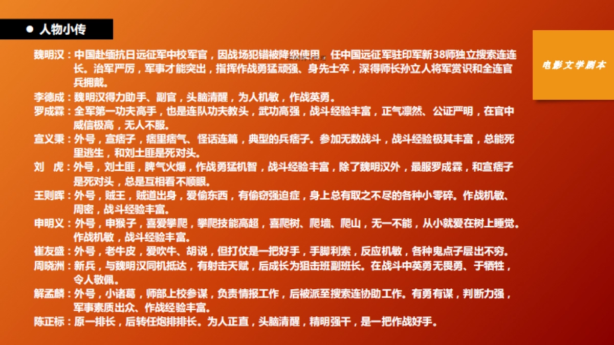 电影《死生之地》融资计划书_第4页