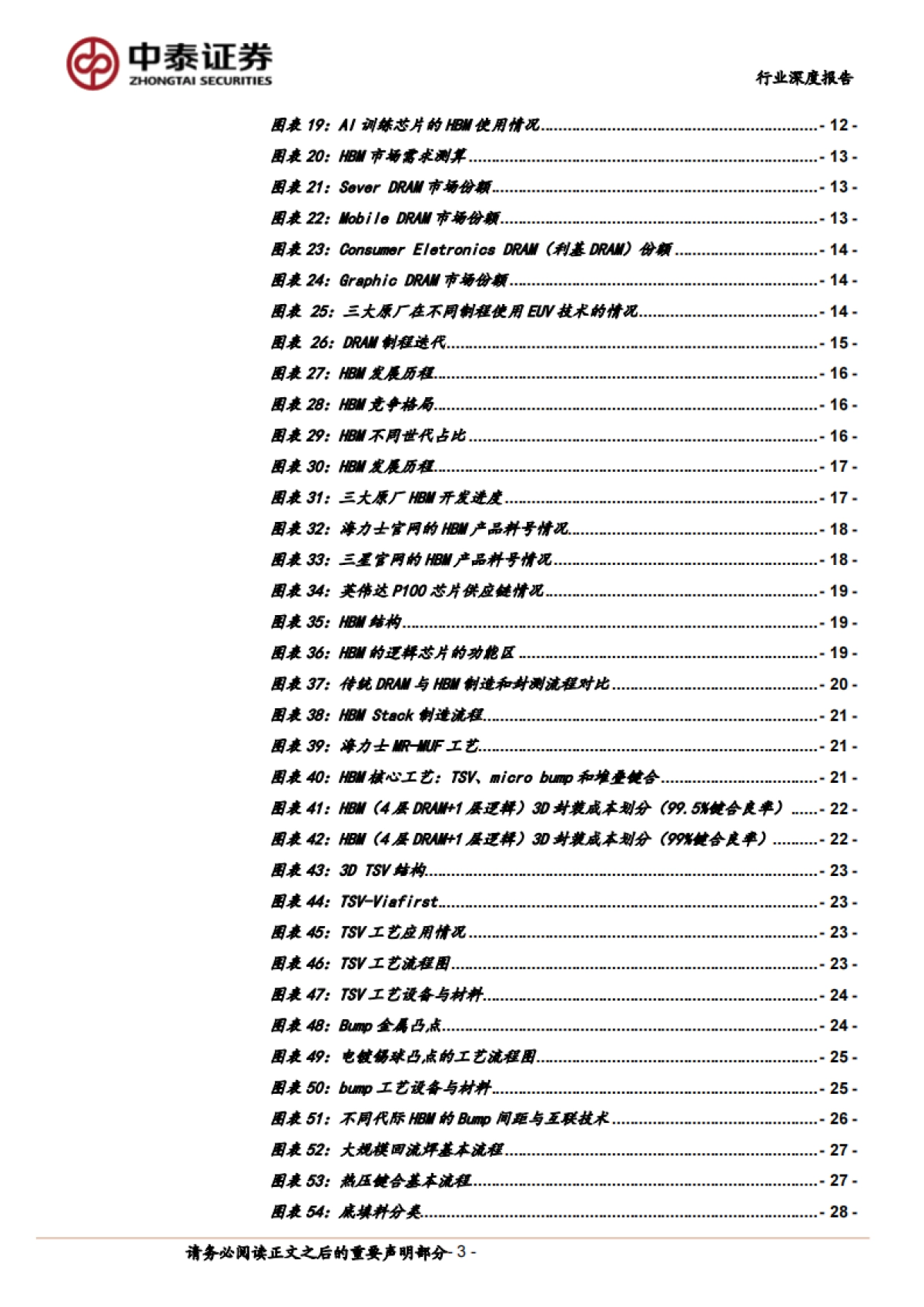 电子行业AI系列之HBM：AI硬件核心，需求爆发增长_第3页