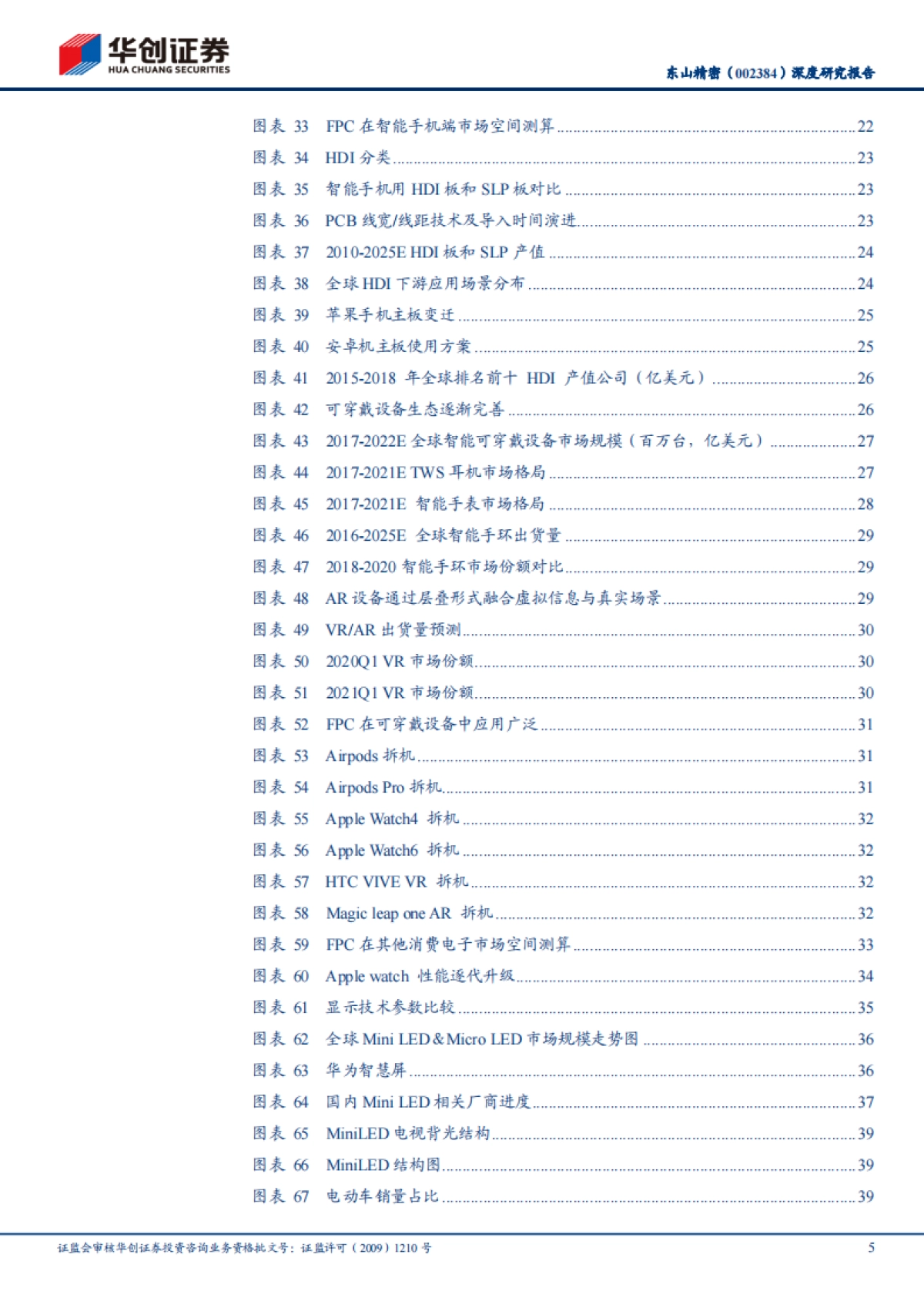 东山精密：十年饮冰，一朝绽放，汽车电子&VR、AR业务开启公司第二成长曲线-华创证券-65页_第5页