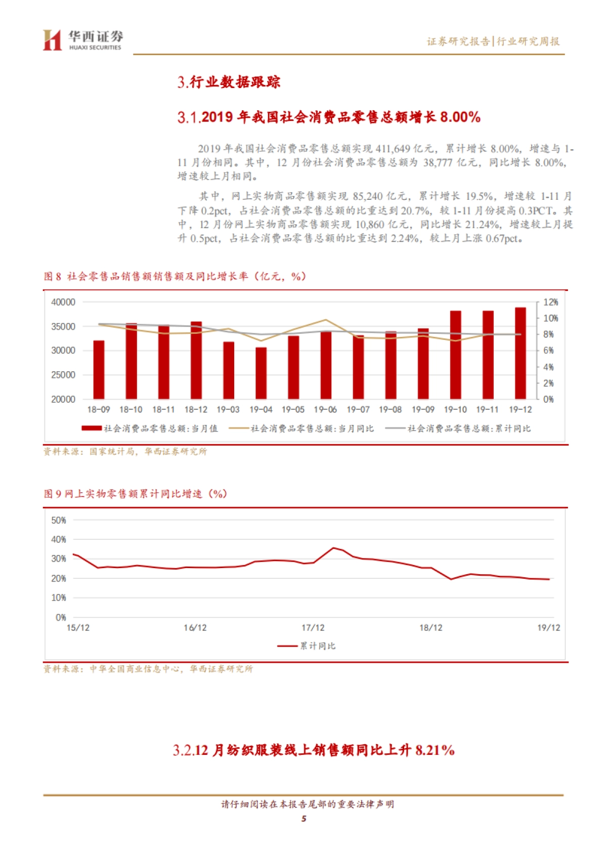 纺织服装行业周报:关注防护主题滞涨品种_第5页