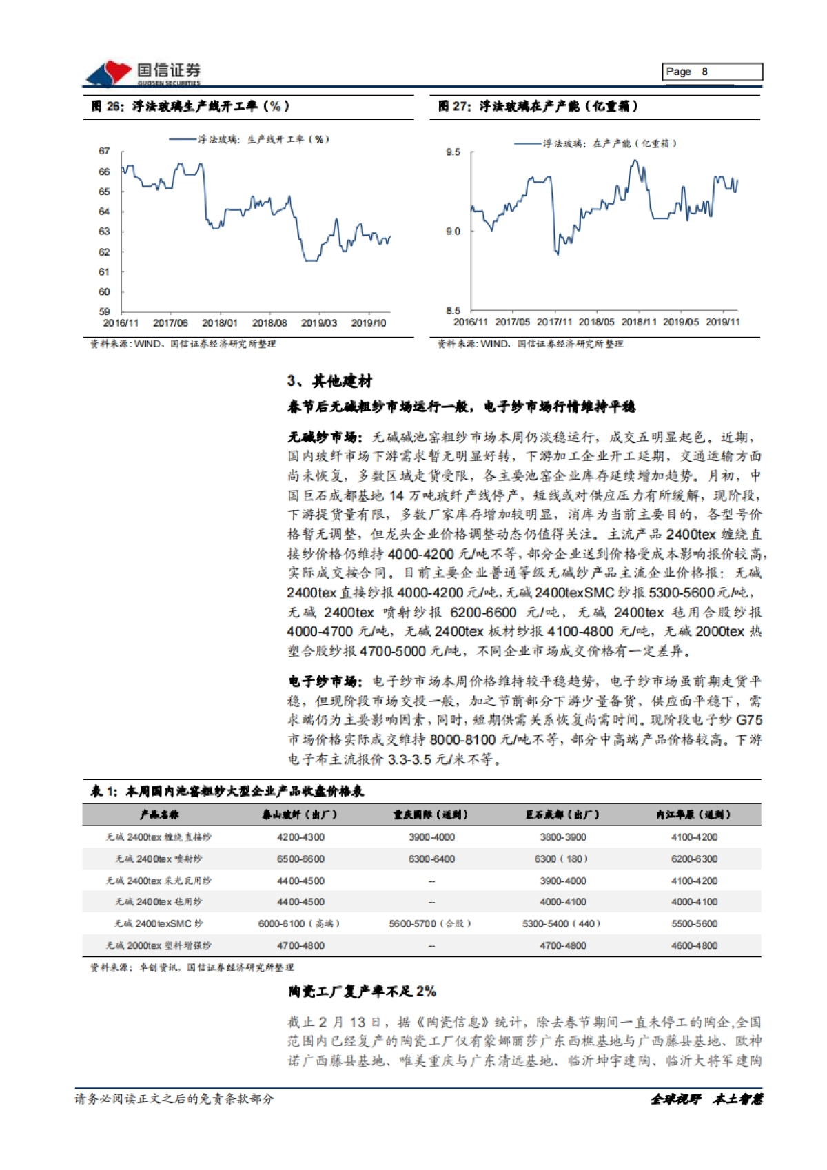 非金属建材周报（20年第7周）：稳增长加码在即，积极做多布局旺季_第8页