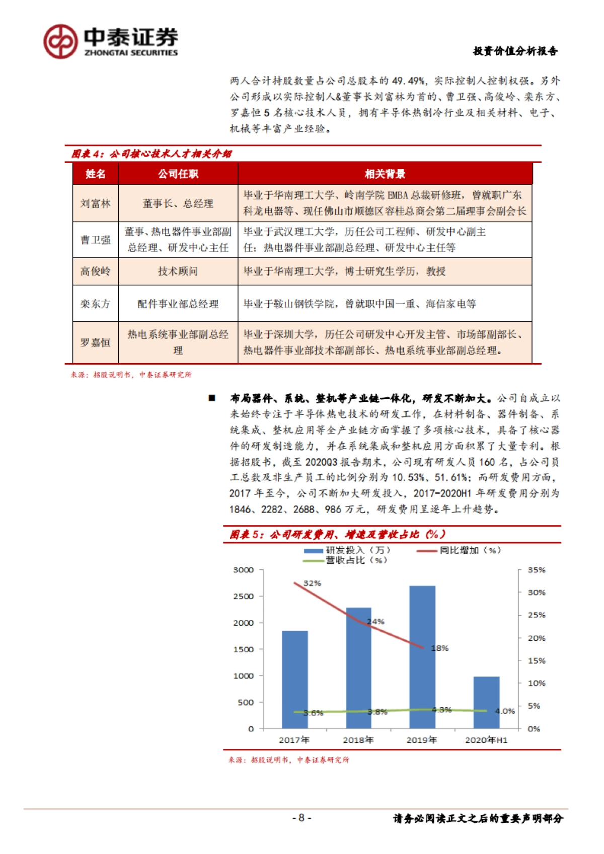 富信科技-半导体热电制冷解决商龙头，受益消费升级及新场景成长-中泰证券-51页_第8页