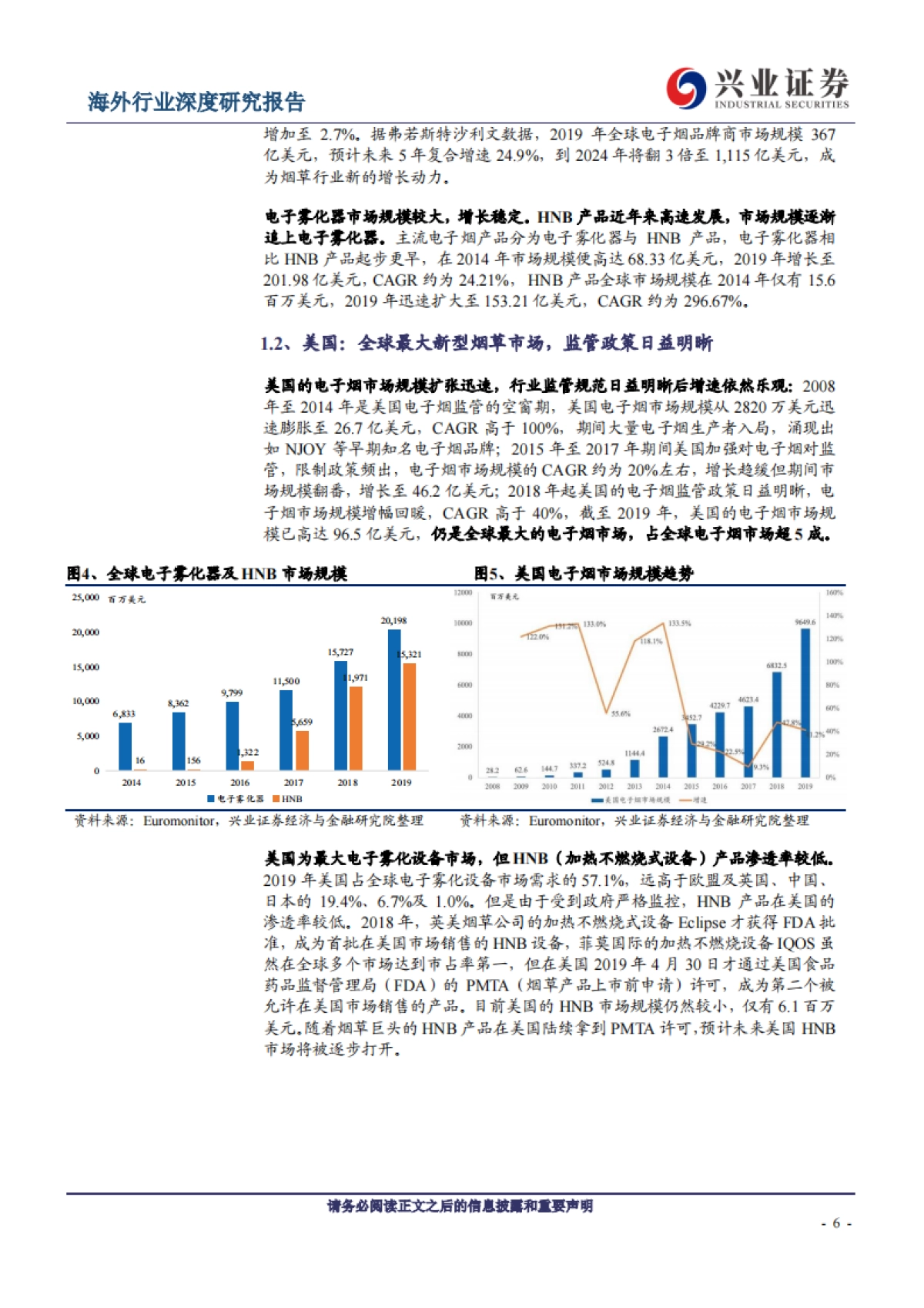 高屋建瓴,烟草巨头纵横全球电子烟市场-兴业证券-41页_第6页