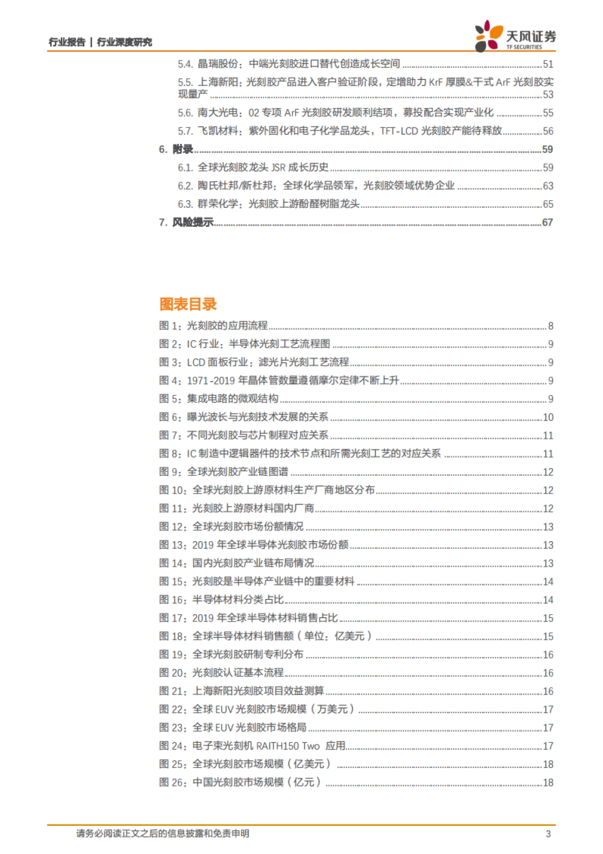 光刻胶：半导体材料皇冠上的明珠，迎来国产化机遇-天风证券-68页_第3页