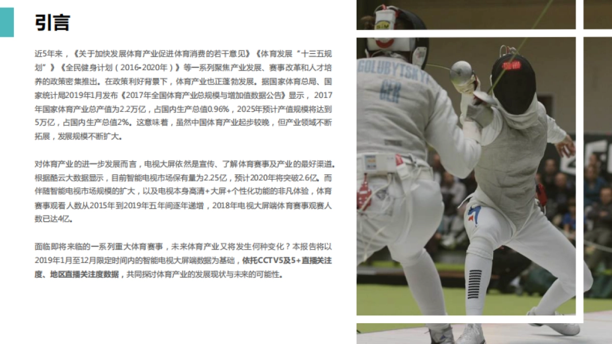 2019体育赛事电视大屏风向标报告-氪徕&酷云互动-28页_第2页